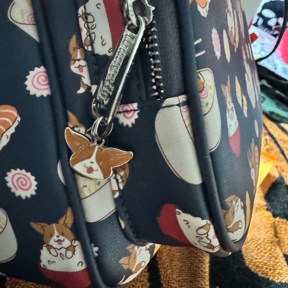 Rare Loungefly Corgi Ramen Backpack - Picture 3 of 7